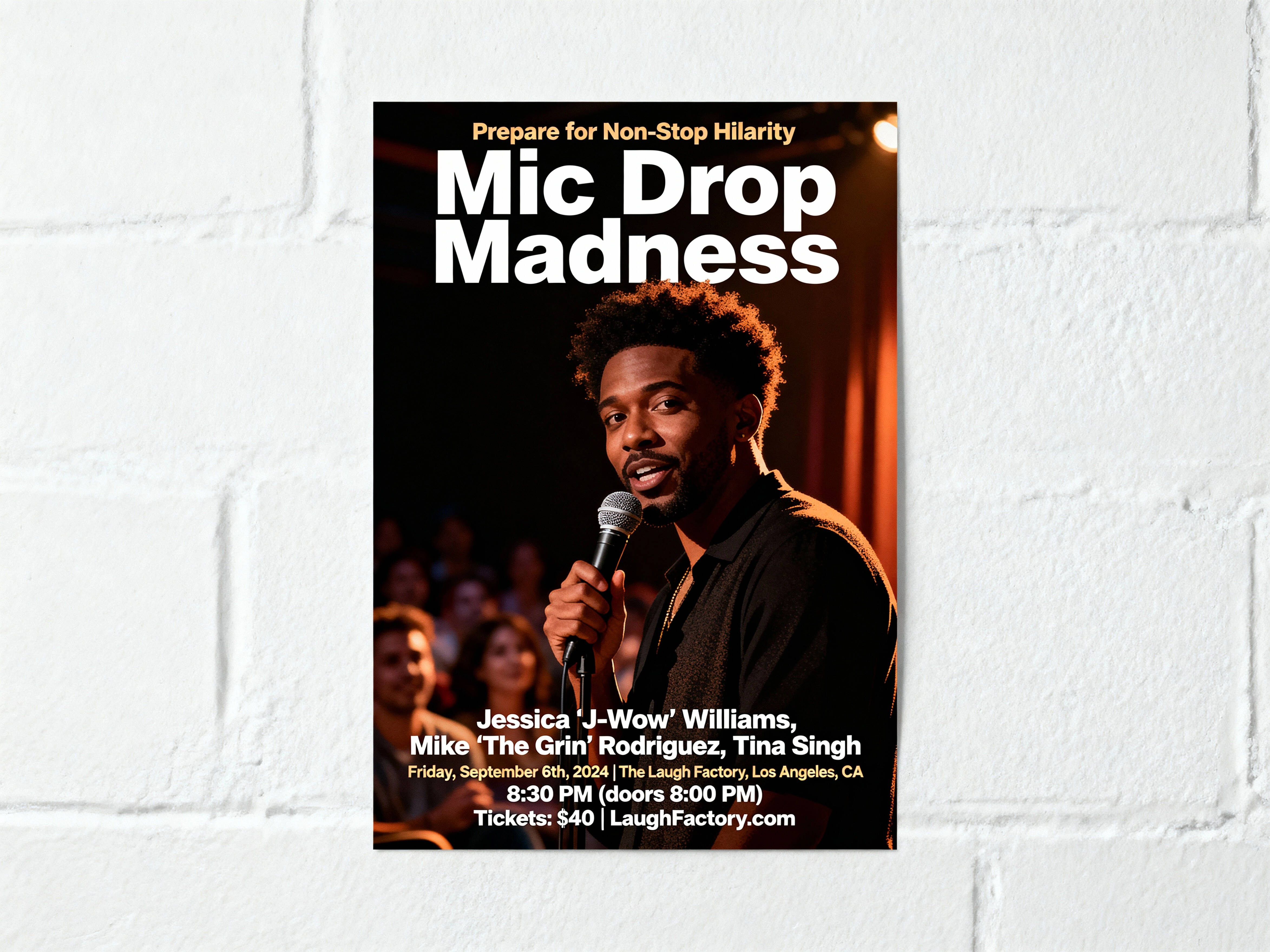 Mike Drop Madness Poster